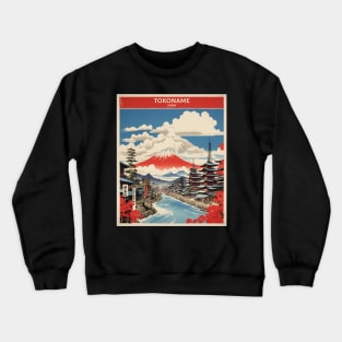 Tokoname Japan Vintage Poster Tourism Crewneck Sweatshirt